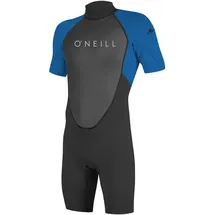 O'Neill Reactor Ii 2mm Back Zip Spring Wetsuit ,schwarz/ocean blau, 16
