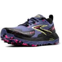Brooks Cascadia 18 GTX Damen Grey Blue/Black/Pink 40