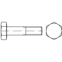 Peiner EN 14399-4 Sechskant-Schaftschraube M24x75 Stahl 10.9 blank