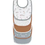 Lässig Lätzchen (5 Stk)Tiny Farmer Schaf blau