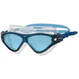 Zoggs Tri-Vision Mask Schwimmbrillen, Navy/Blue/Tint, One Size