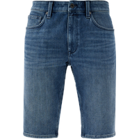 s.Oliver - Jeans-Shorts / Regular Fit / Mid Rise / Straight Leg, Herren, blau,