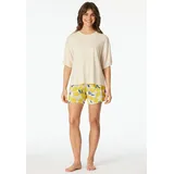 SCHIESSER Shorty Pyjama-Shorts Weiß 42