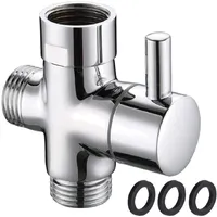 ulisem 3 Wege Umschaltventil 20 mm G 1/2" silber