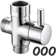 ulisem 3 Wege Umschaltventil 20 mm G 1/2" silber