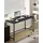 VASAGLE Schreibtisch 135 cm schwarz