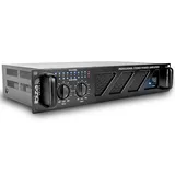 Ibiza AMP600-MKII Professioneller PA-Verstärker 2x480 W – 19-Zoll-Rack-montierbarer Stereo-Leistungsverstärker mit Cinch-/Klinkeneingängen, Speakon-/Klemmenblock-Ausgängen und elektronischem Schutz