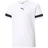 Puma Teamrise Jersey Jr puma White-puma Black-puma White, 116