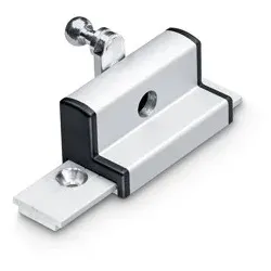 OL-Flügelbock, gleitend, OL 90N / OL 95, Aluminium,RAL 9016 lackiert - gelb