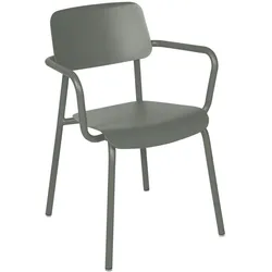 Fermob - Studie Armlehnstuhl Outdoor, rosmarin