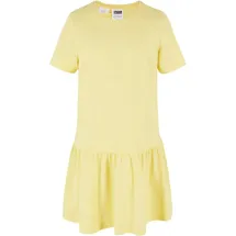 URBAN CLASSICS Girls Valance Tee Dress - Gelb