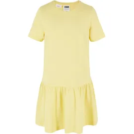 URBAN CLASSICS Girls Valance Tee Dress - Gelb