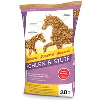 Josera Fohlen & Stute 20 kg) | Premium Pferdefutter | Zuchtmüsli | gehaltvolle Stutenmilch | optimale Fohlenentwicklung | Fohlenfutter| 1er Pack