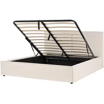 Beliani Polsterbett 180 x 200 cm Beige