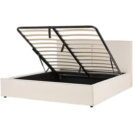 Beliani Polsterbett 180 x 200 cm Beige