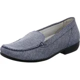 WALDLÄUFER Komfort Slipper in Blau Gr.: 37,5