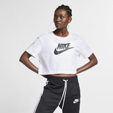 Nike T-Shirt schwarz / weiß XS