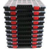 Prosperplast Sortierbox Set 10-tlg. Kunststoff 39,9 x 30,3 x 5 cm