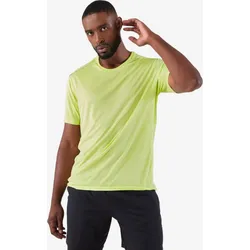 Laufshirt kurzarm Herren atmungsaktiv - Dry+ gelb 2XL