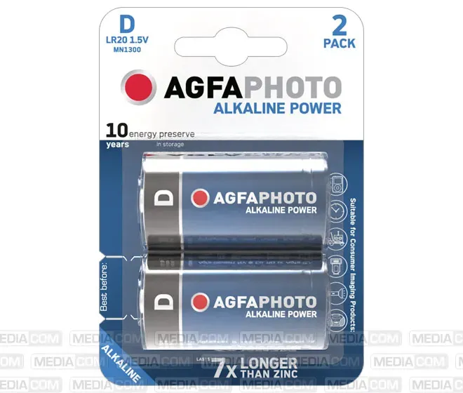 Batterie Alkaline, Mono, D, LR20, 1.5V