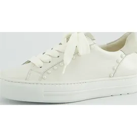 Paul Green Damen Plateau-Sneaker Weiß 40