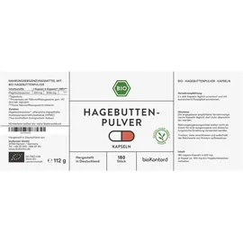bioKontor Hagebutten Kapseln 180 St.