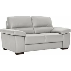 Calia Italia Couch Leder 2-Sitzer Braun