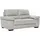 Calia Italia Couch Leder 2-Sitzer Braun