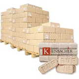 2500 kg RUF Briketts Hartholzbriketts aus Buche und/oder Eiche | 250 x 10 kg Holzbrikett auf Palette | Energie Kienbacher®