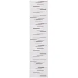 Happy Home Schiebegardine HAPPY HOME "MIGNON", grau (anthrazit), B:60cm H:245cm, Scherli, Polyester, Gardinen, HxB: 245x60, inkl. Befestigungszubehör