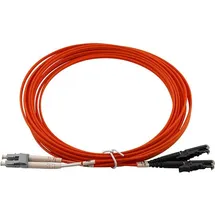 BlueOptics Duplex LWL Patchkabel LC-E2000 OM1 1 Meter 1 m), Netzwerkkabel