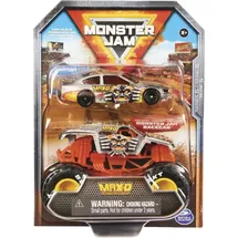 Spin Master MNJ Monster Jam Truck & Racecar 2-Pack