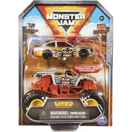 Spin Master MNJ Monster Jam Truck & Racecar 2-Pack