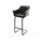DeLife Barstuhl Yulo-Flex 53 x 102 x 52 cm Schwarz