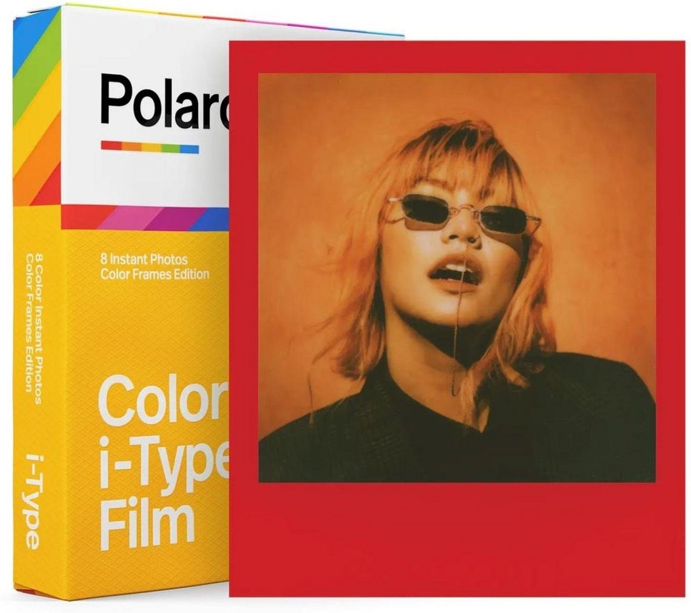 Polaroid Sofortbildfilm »i-Type Color Film Color Frames«
