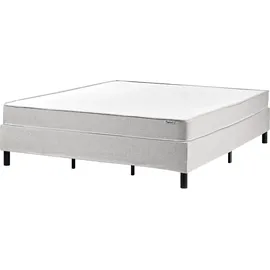 Beliani Countess 180 x 200 cm Hellgrau