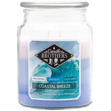 Candle BROTHERS Coastal Breeze Duftkerze 510 g blau