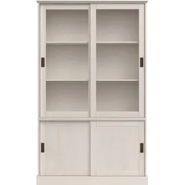 OTTO home Vitrine Schröder 114 x 40 x 190 cm Weiß