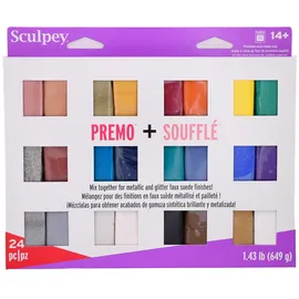 Sculpey Polymer Clay 24 Farben