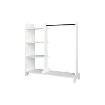 VCM Kleiderschrank Lempu 106 x 110 x 35 cm Weiß