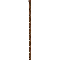 Bailey Textilkabel 2x0,75mm2,gedreht, braun 3m