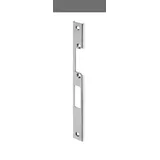Wilka Schließblech U-förmig Falle und Riegel rechts 245 x 24 x 6 mm Edelstahl