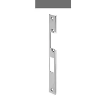 Wilka Schließblech U-förmig Falle und Riegel rechts 245 x 24 x 6 mm Edelstahl
