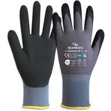 12 Paar Schwan Safety Cygnofoam 50 Schutzhandschuhe Cat. II 4131X Gr. 8-11, Größe: 11