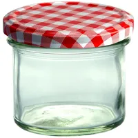 Mambocat 75er Set Sturzglas 125 ml Marmeladenglas Einmachglas Einweckglas