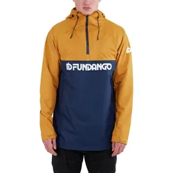 Regenmantel Salmo Logo Anorak Herren - gelb XL