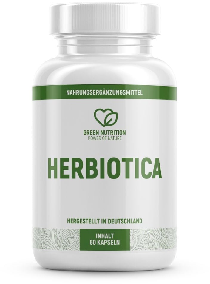 Green Nutrition Herbiotica - Natürliches Antibiotika Kapseln 60 St