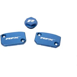 Abdeckung Brems- / Kupplungszylinder (Set) RFX Pro blau (Brembo Bremse + Kupplung) Husqvarna