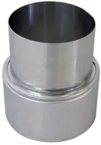 Bertrams Alu Reduzierung 14RS130-80 Ø 130 x 80 mm, weit/eng