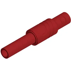 HIRSCHMANN TEST & MEASUREMENT KUN S Sicherheits-Lamellenbuchse Buchse, gerade Stift-Ø: 4 mm Rot 1 St.